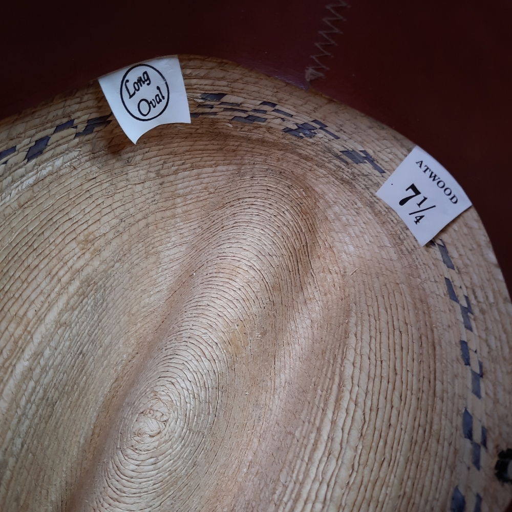 Vintage Atwood Long Oval Cowboy hat - Picture 4 of 6